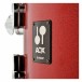 Sonor AQX 14'' Micro Shell Pack, Red Moon Sparkle - AQX Badge