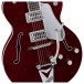 Gretsch G6119T-ET PE Tennessee Rose Electrotone, Dark Cherry Stain hardware