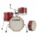 Sonor AQX 18'' Jazz Shell Pack, Red Moon Sparkle