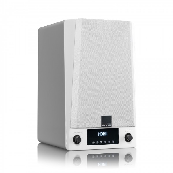 SVS Prime Wireless Pro Speaker (Pair), White Gloss Single View