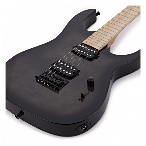Harlem S Electric Guitar + 15W Amp Pack, Trans Black