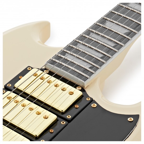 Brooklyn Select Electric Guitar by Gear4music, Ivory