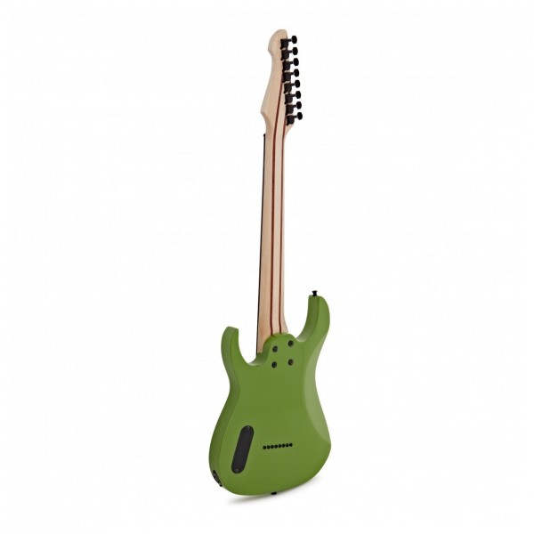 Harlem S 8-String Electric Guitar + 15W Amp Pack, Slime Green 