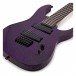 Harlem S 7-String Fanned Fret Guitar + 15W Amp Pack, Purple Sparkle 