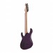 Harlem S 7-String Fanned Fret Guitar + 15W Amp Pack, Purple Sparkle 