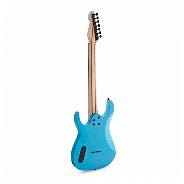 Harlem S 7-String Electric Guitar + 15W Amp Pack, Blue Sparkle