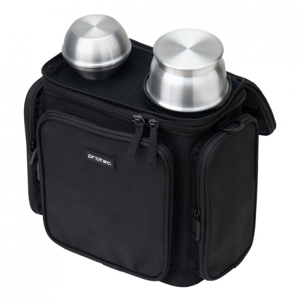 Protect M410 Double Trumpet Mute Bag mute holder view