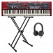 Nord Stage 4 Compact Digital Piano With Stand & Headphones - Full Bundle