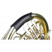 Protec L227 French Horn Leather Hand Guard, Large in situ