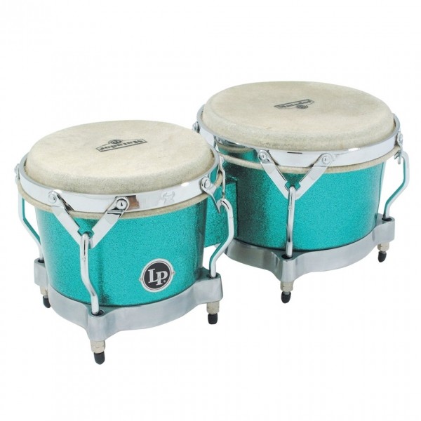 LP Matador Fiberglass Bongo Green Glitter