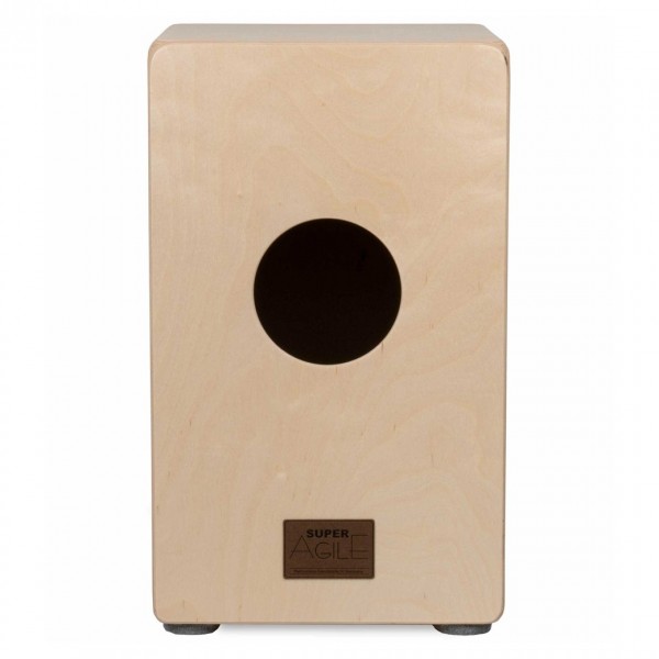 Schlagwerk Cajon Super Agile, Cappuccino - Rear