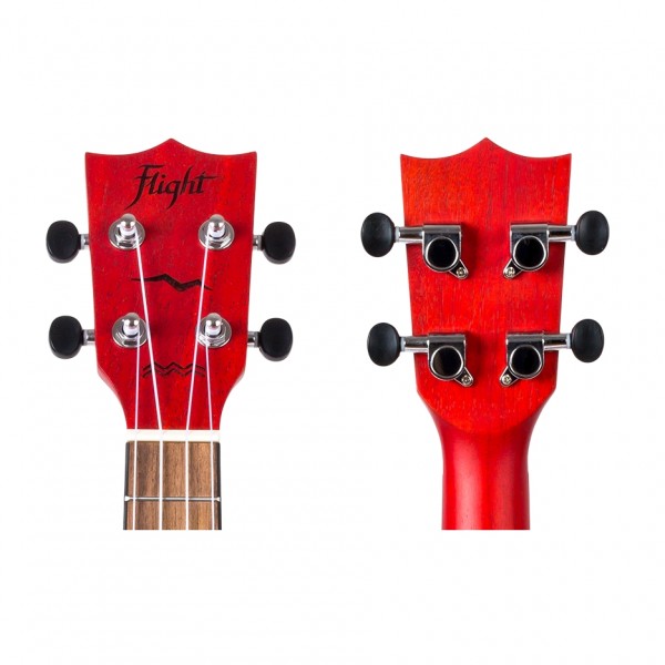 Flight DUC380 Electro Concert Ukulele, Coral 2 