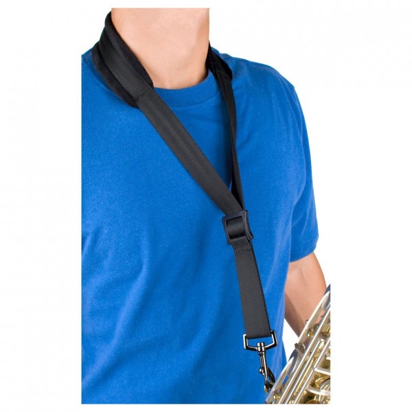 Protec A305M Saxophone Strap, 24" in use