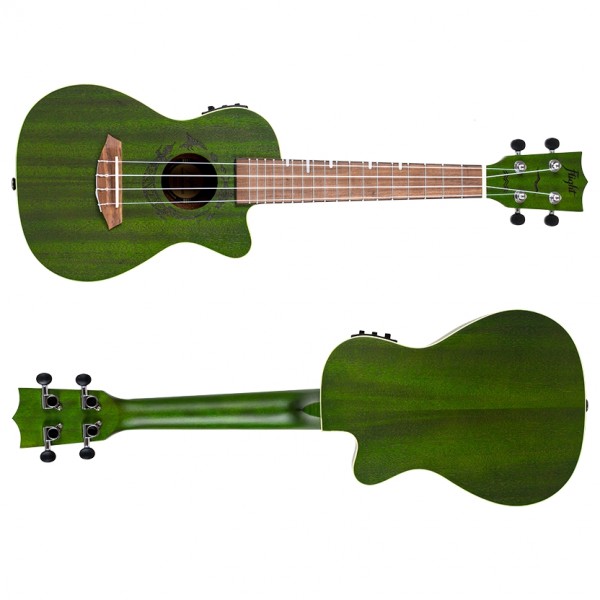 Flight DUC380 Electro Concert Ukulele, Jade 3 