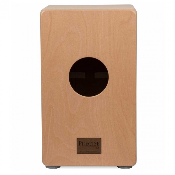Schlagwerk Cajon Precise OS, Black Silver - Rear