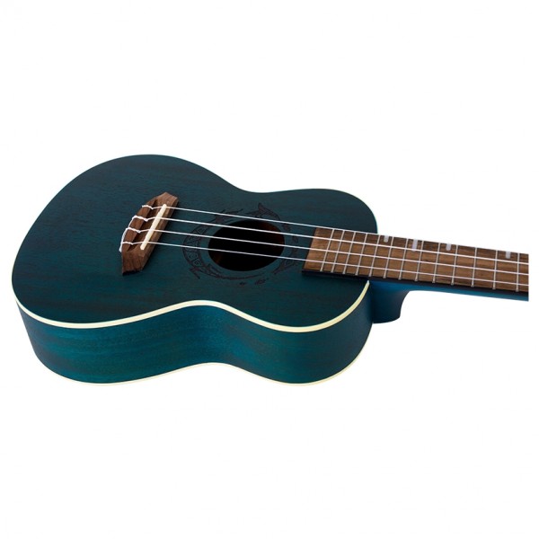 Flight DUC380 Concert Ukulele, Topaz 3 