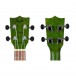 Flight DUC380 Concert Ukulele, Jade headstock