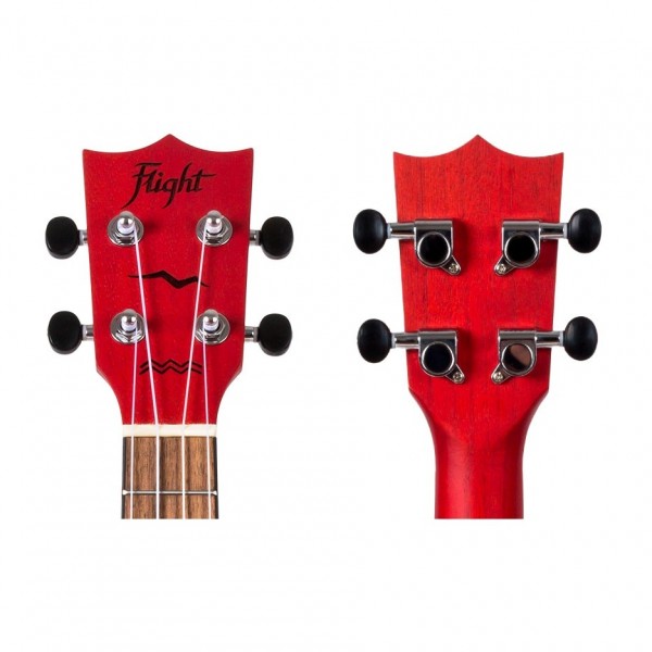 Flight DUC380 Concert Ukulele, Coral 6 