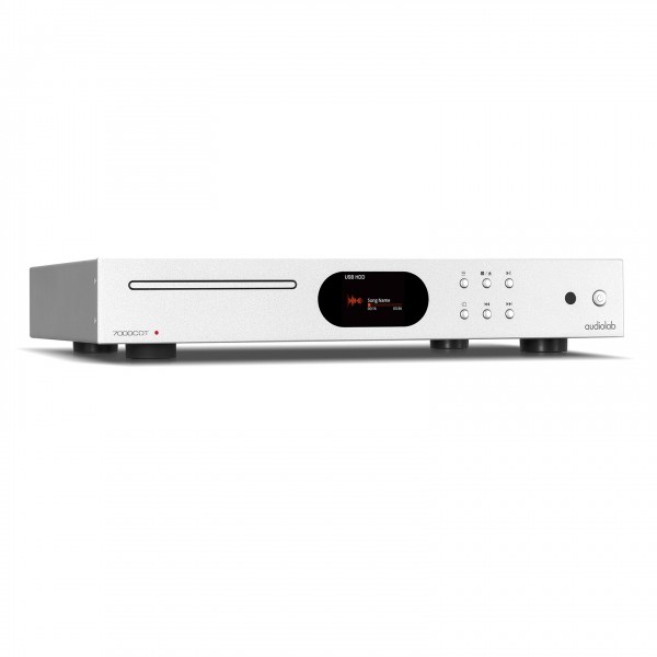 Audiolab 7000CDT Silver Angle
