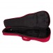 Flight Deluxe Soprano Gig Bag, Wine Red 3 