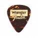 Fender x Wrangler Picks 351 Shap 8 Pack, Tortoiseshell - Pick