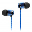 SoundMAGIC E10 In-Ear Headphones, Black/Blue