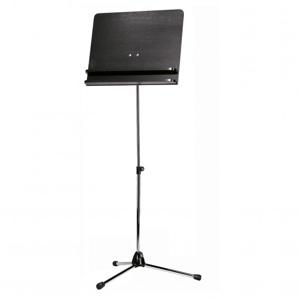 K&M 118/3 Orchestra Music Stand, Black