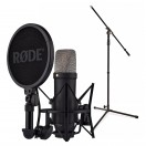 Rode NT1 Gen 5 Vocal Recording Pack with Mic Stand, Black