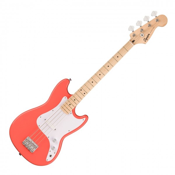 Squier Sonic Bronco Bass MN, Tahitian Coral