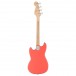 Squier Sonic Bronco Bass MN, Tahitian Coral - Back