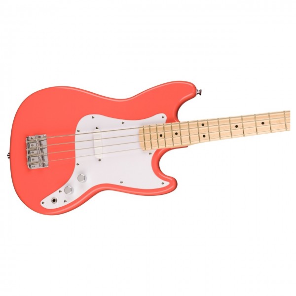 Squier Sonic Bronco Bass MN, Tahitian Coral at Gear4music