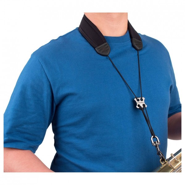 Protec NC310M Saxophone Strap, 22" in use