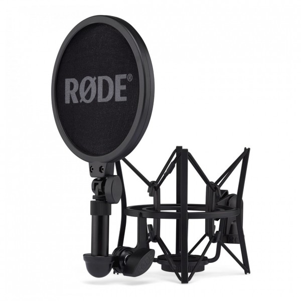 Rode NT1 Gen 5 Vocal Recording Pack with Mic Stand, Silver