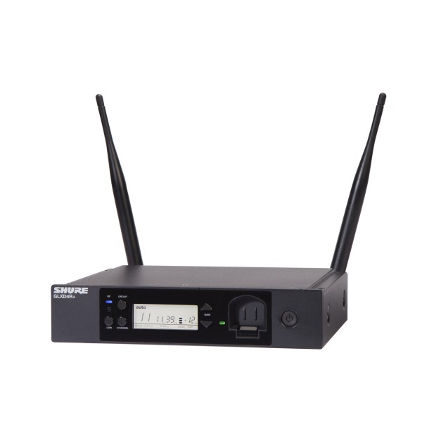 Shure GLXD14R+/93 Wireless Lavalier System with WL93 - GLXD4R+, Angled