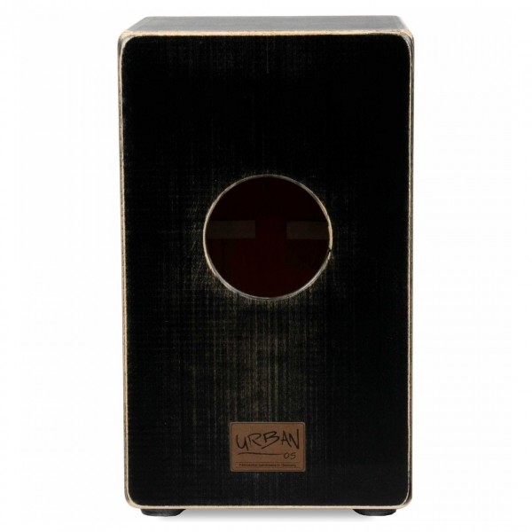 Schlagwerk Cajon Urban OS Grunge Black - Rear