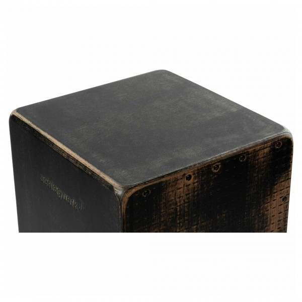 Schlagwerk Cajon Urban OS Grunge Black - Top