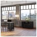 BDI Corridor 6520 Multifunction Cabinet, Charcoal Stained Ash Lifestyle View