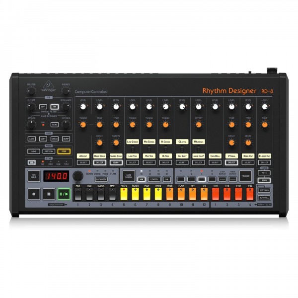 Behringer RD-8 MKII Drum Machine - front