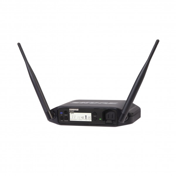 Shure GLXD14+ Digital Wireless Guitar System - GLXD4+, Angled