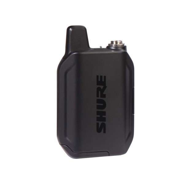Shure GLXD14R+ Digital Wireless Guitar System - GLXD1+, Angled