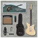 Hartwood Charger Origin Guitar Pack, Vintage White