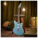Hartwood Charger Origin Guitar Pack, Lagoon Blue