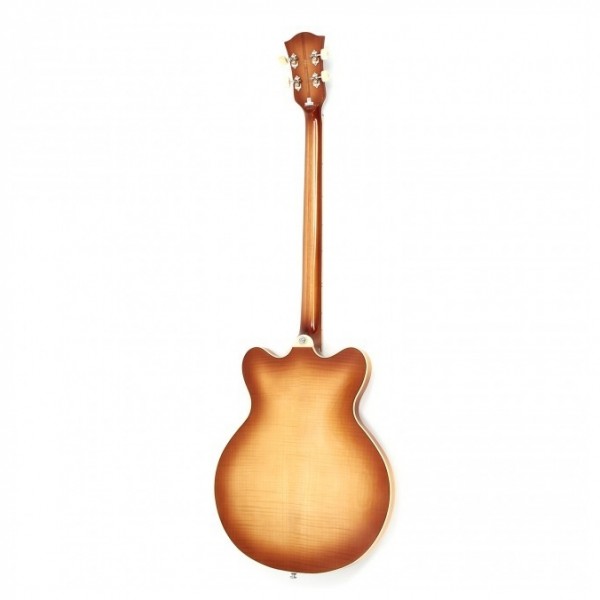 Hofner HCT 5007 Verythin Short Scale Bass, Sunburst - BACK