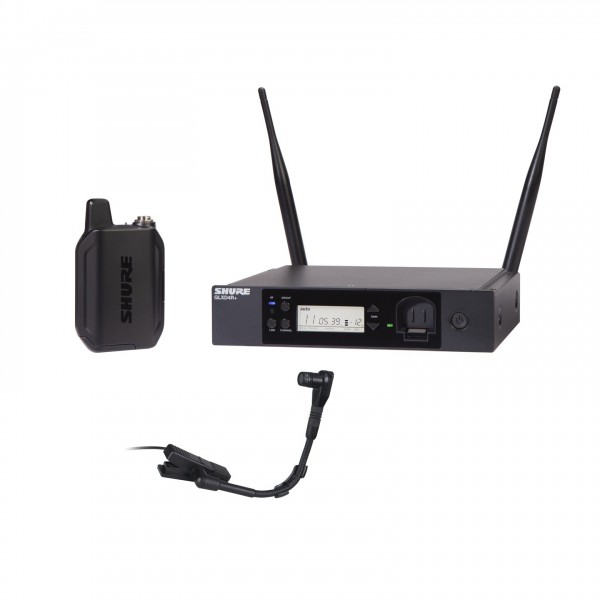Shure GLXD14R+/B98 Digital Wireless Instrument System - Full System