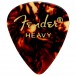 Fender Classic Celluloid Picks, Tortoise Shell, 351 Shape, Heavy, 12 Pack