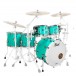 Pearl Masters MCT 22'' 5pc Shell Pack, Sea Foam Green