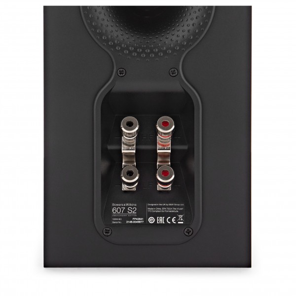Bowers & Wilkins 607 S2 Anniversary Edition Speaker (Pair) Black