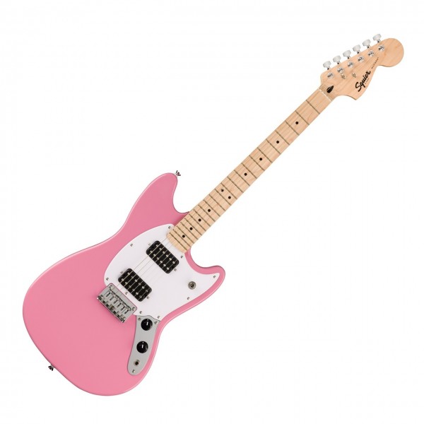 Squier Sonic Mustang HH MN, Flash Pink