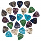 Fender 351 Shape Premium Picks, Multi-Colour, Pack of 24