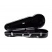 L'Opera Hightech Supreme Hightech Shaped Viola Case, Black/Silver